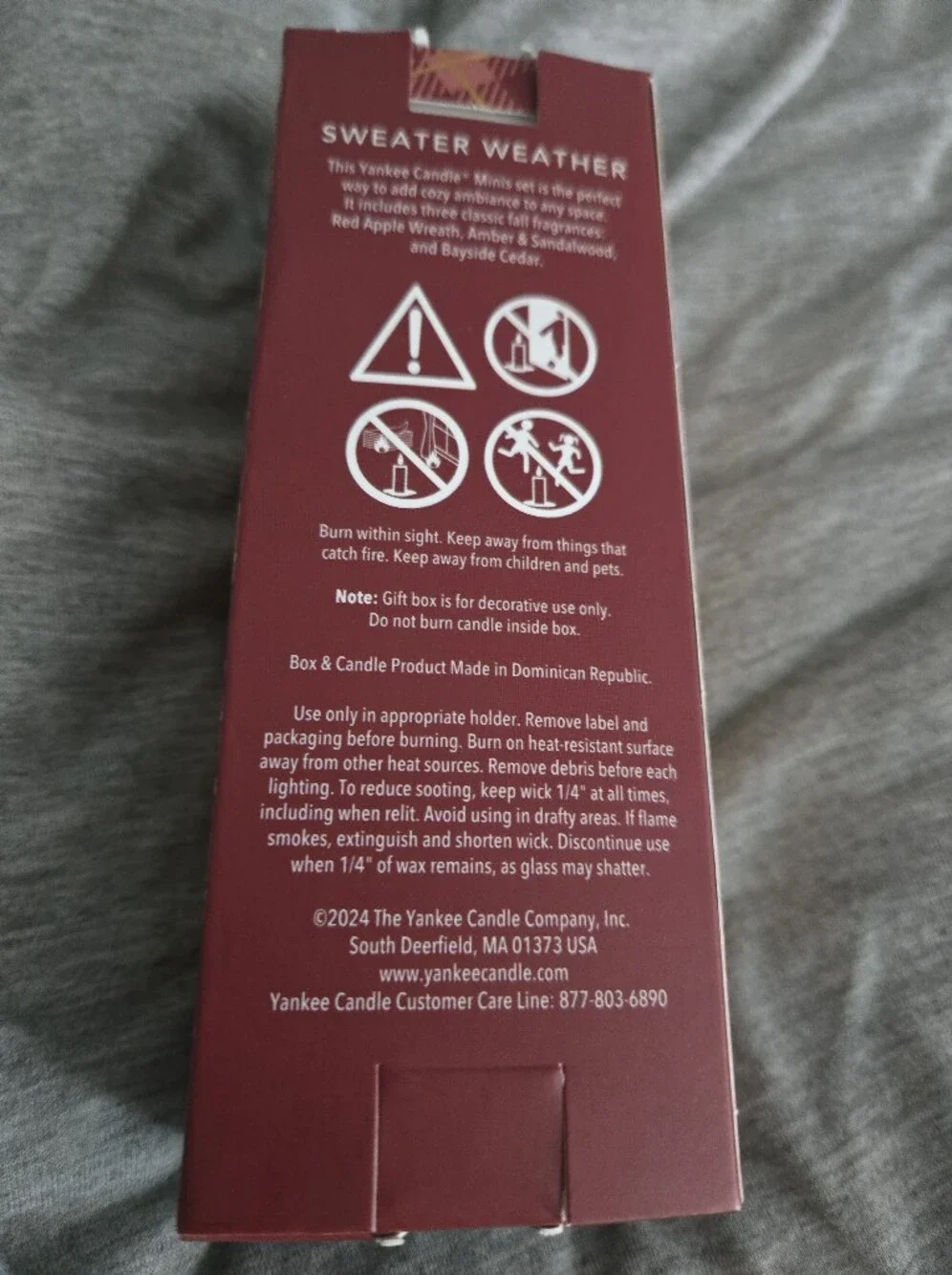 Yankee Candle three scented